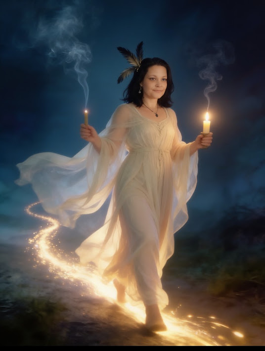 Apotropaic energy and light