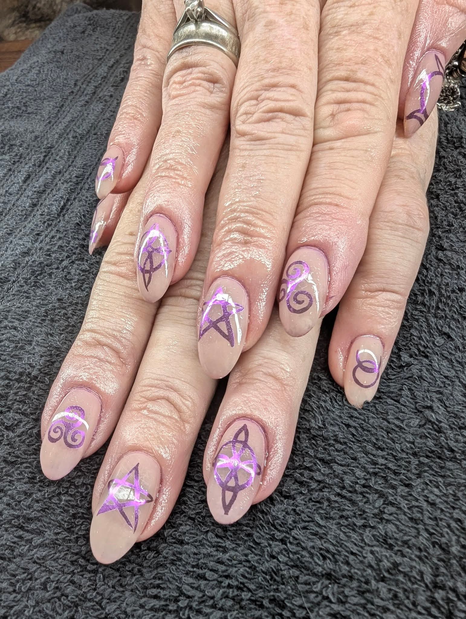 Professional nail service showcase