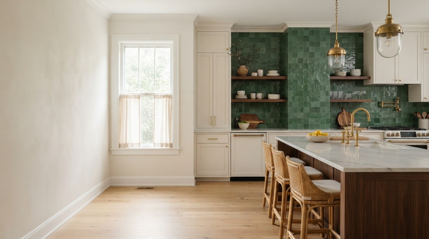 A finished kitchen by Brightwork
