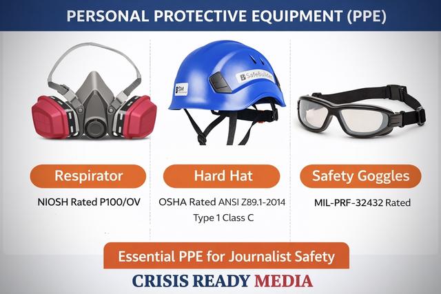 Personal Protective Equipment for Covering Civil Unrest