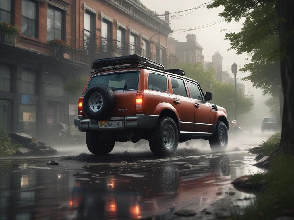 A hyper realistic close up shot of a game scene