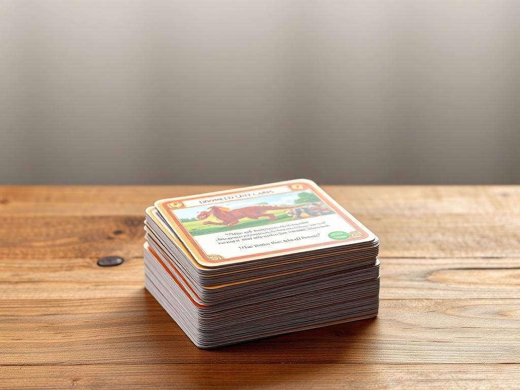 A realistic high resolution of a deck of Dragon Knowledge