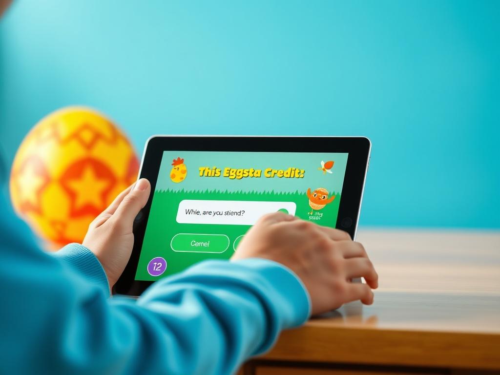 A vibrant scene showing a player actively engaging with the