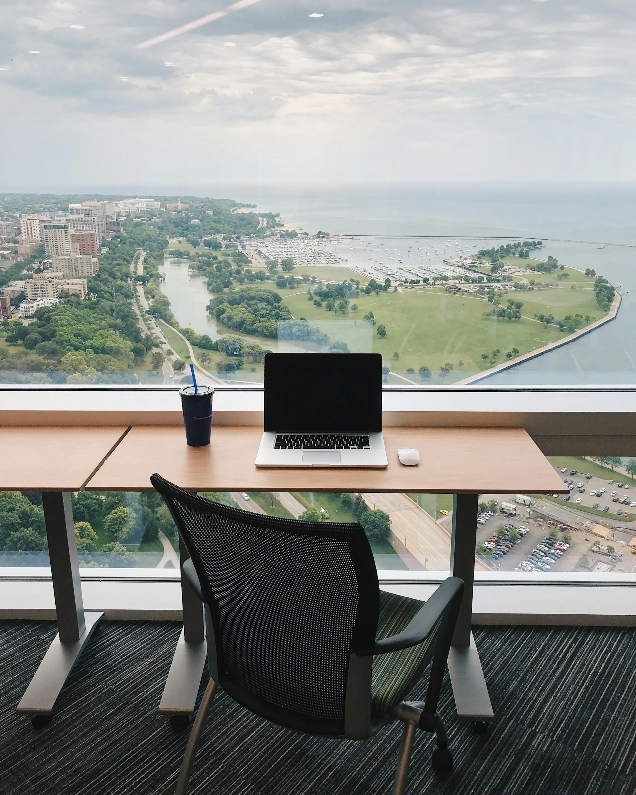 The view from my office at Northwestern Mutual in Milwaukee, WI.