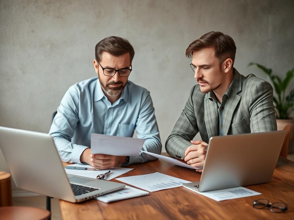 A financial advisor discussing investment strategies with a client