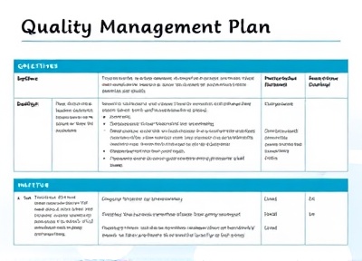 Quality Management Plan
