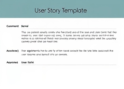 User Story Template