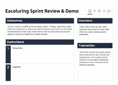 Sprint Review & Demo