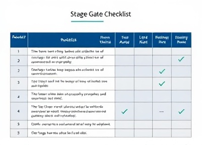 Stage Gate Checklist
