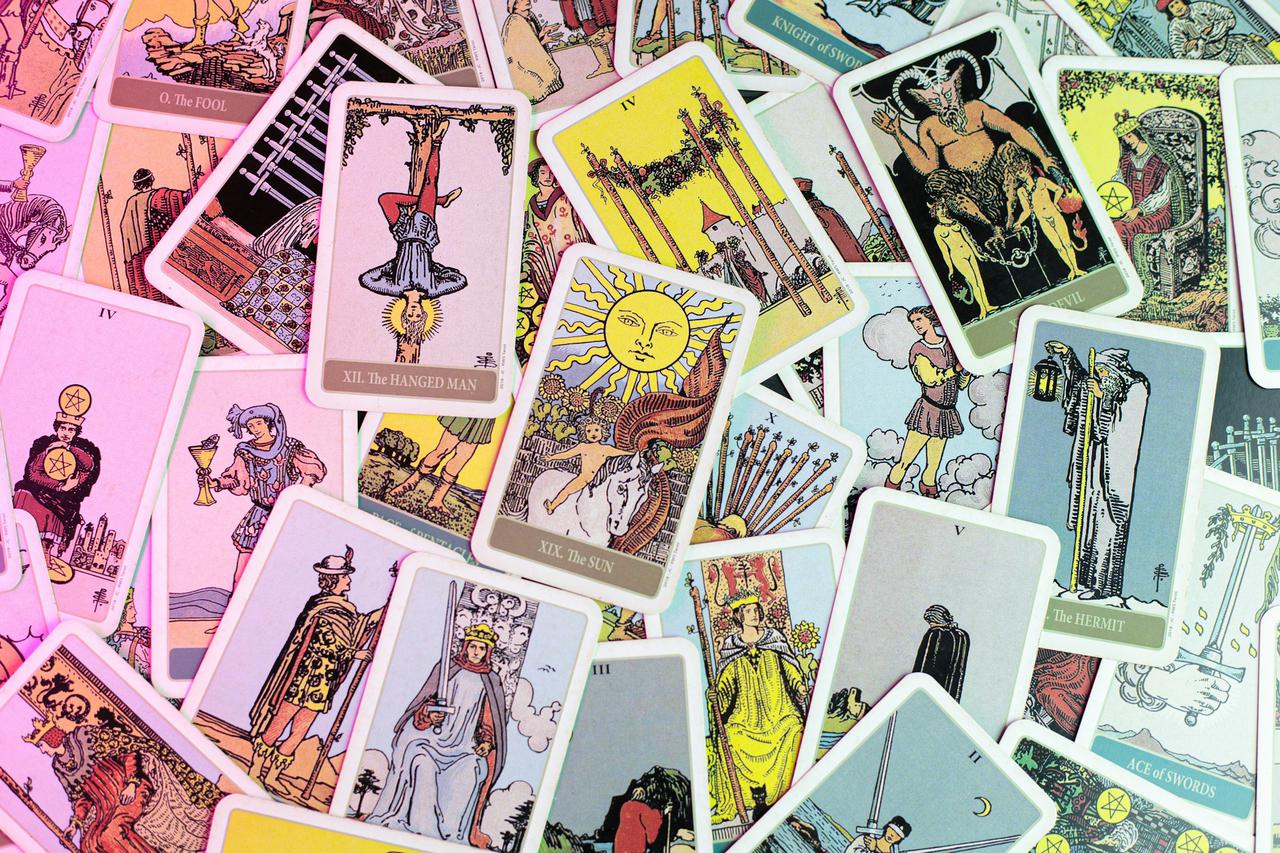 Tarot card of WaiteSay "Thanks" via PayPal :)