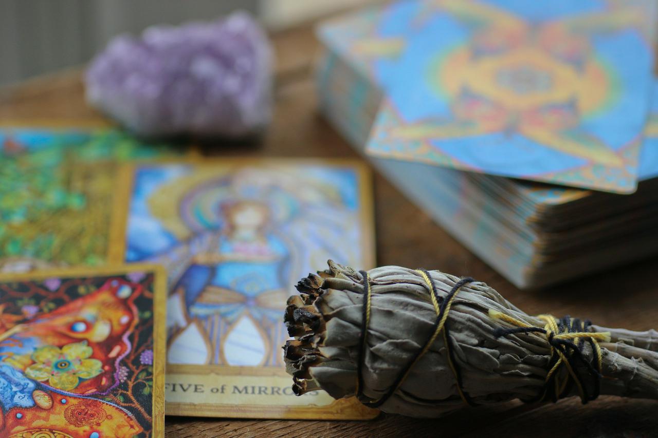 Combined fortune and tarot session