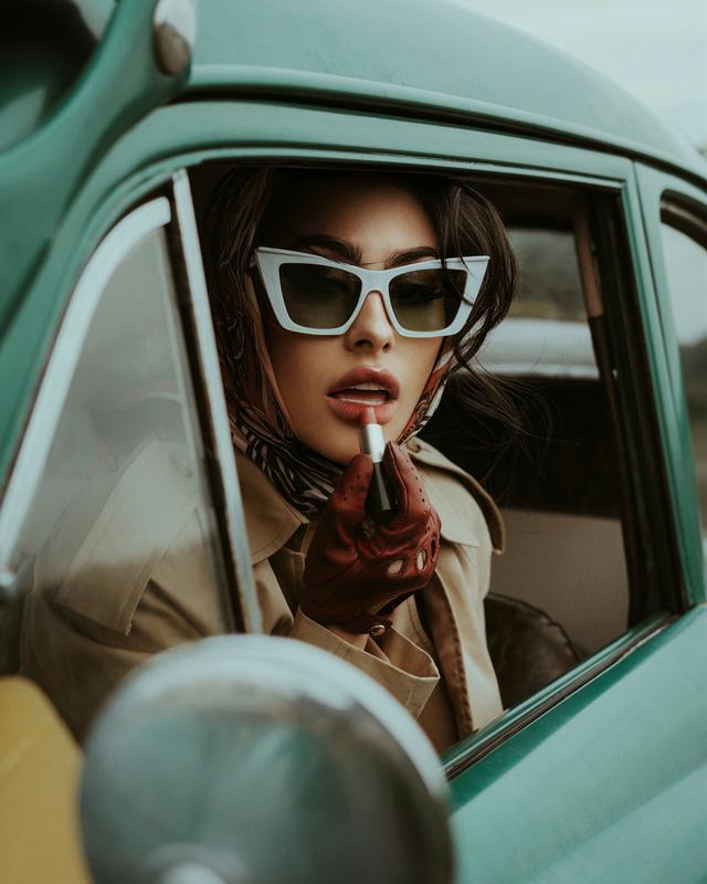 Portland Fashion Model Nicole Black. Portrait taken by Portland Photographer Lance Reis. Vintage Vogue. Drop by insta & let us know if you discovered us here. IG: kickassdesigns & nicolenegra Makeup by Reneejbeauty