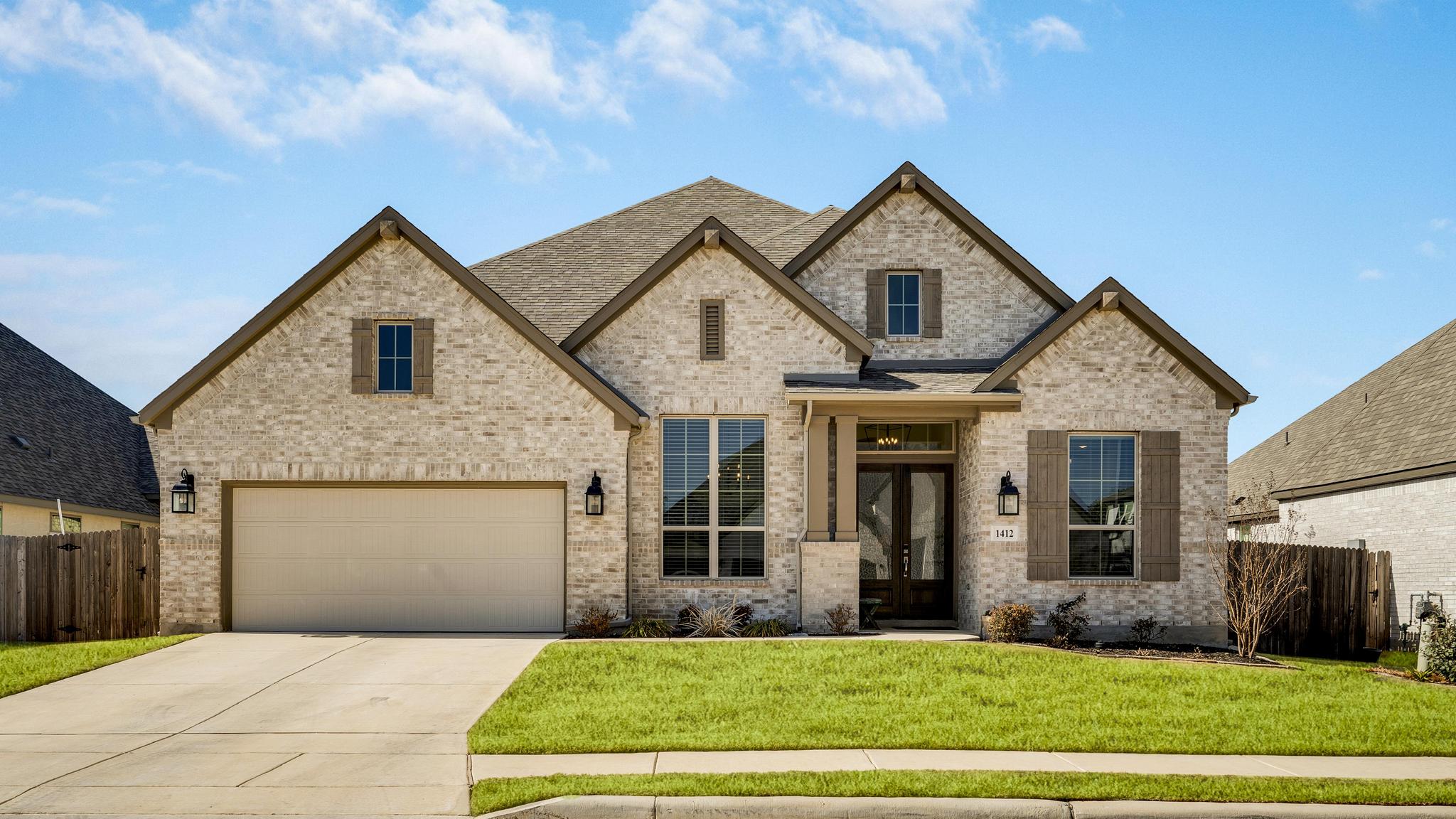 1412 Gifford Park Bulverde luxury home front exterior view
