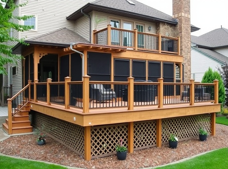 Modern Privacy Screen Retreat