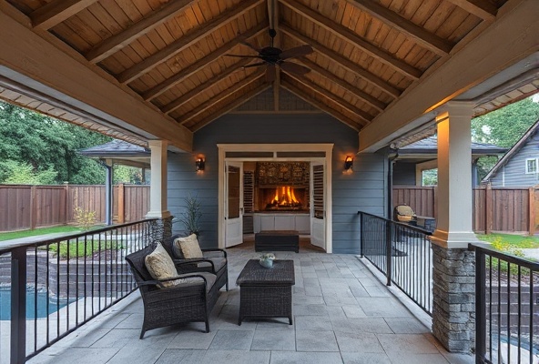 Covered Living Space