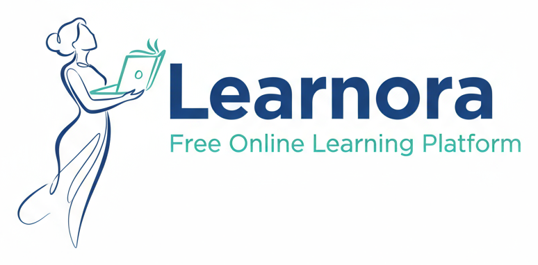 Learnora – Free Online Learning Platform logo