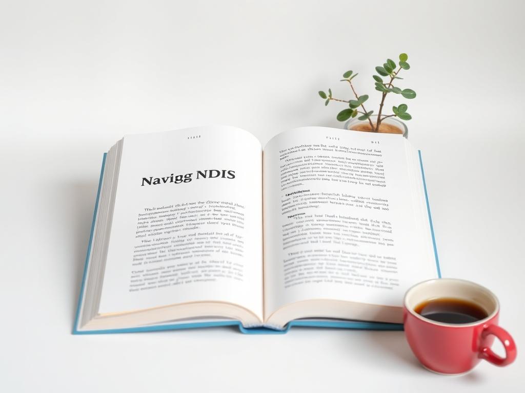 A high resolution of an open book with a clean