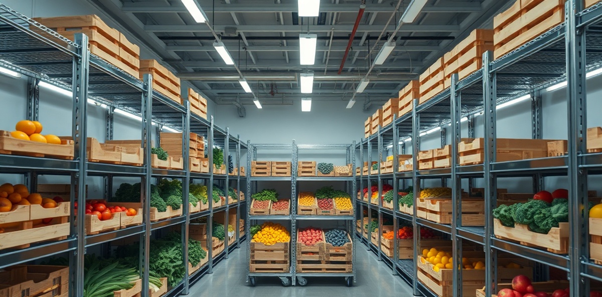 Професійне овочесховище з холодильним обладнанням