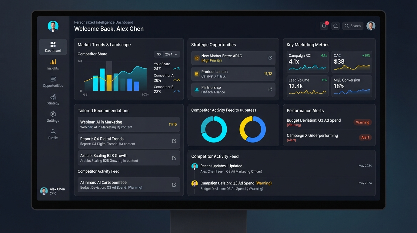 Personalized Insights Dashboard