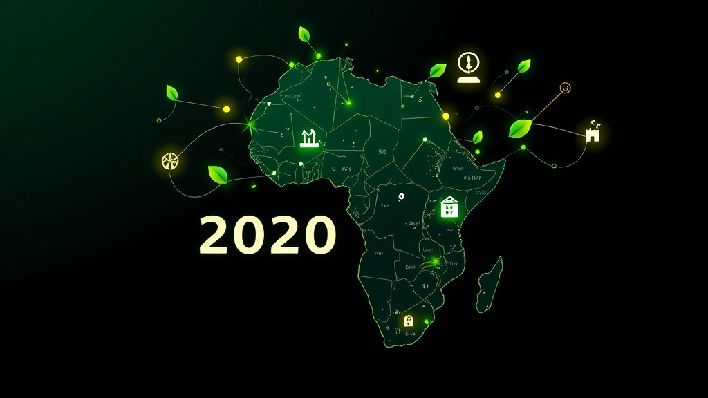 Africa 2030 Vision - Sustainable Development Goals visualization