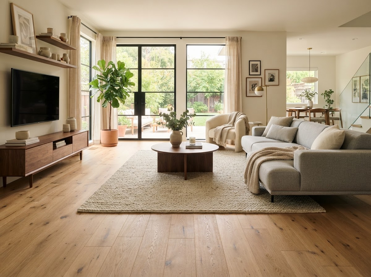 White Oak — Clintonville Living Room
