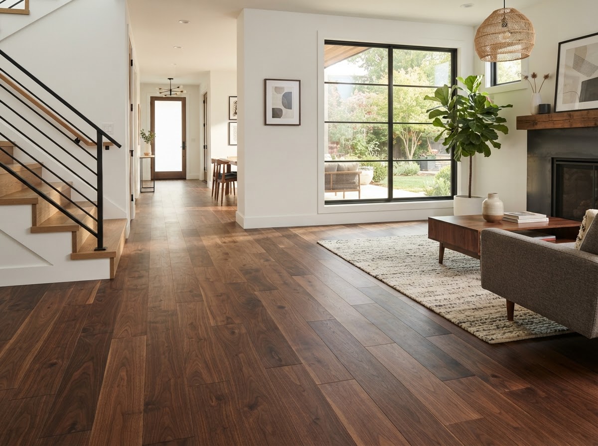 Walnut — German Village Living Room