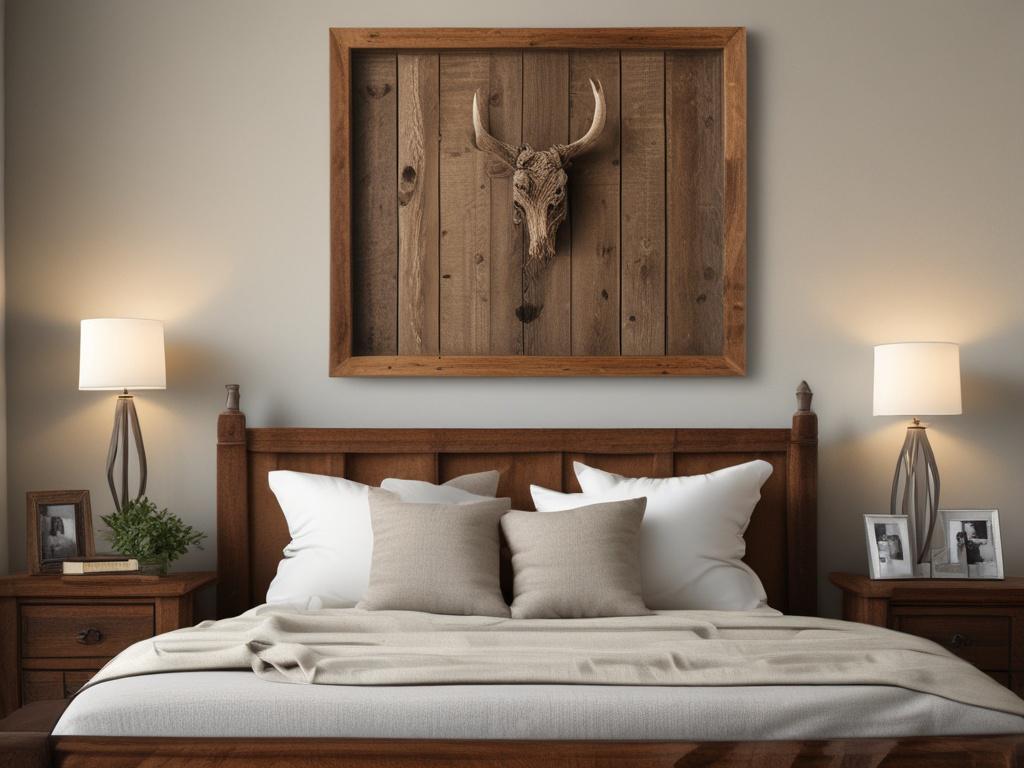 Custom Barn Wood Trophy Mount, rustic barn wood, unique trophy