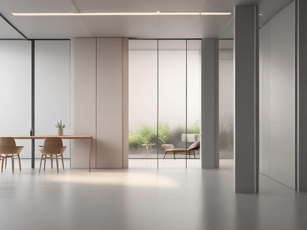 Visaka V Board, interior partition, modern design, lightweight board