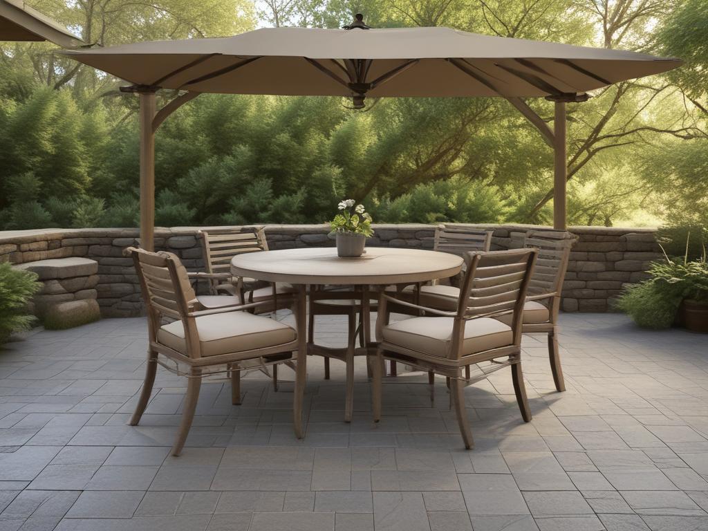 Stamped patios