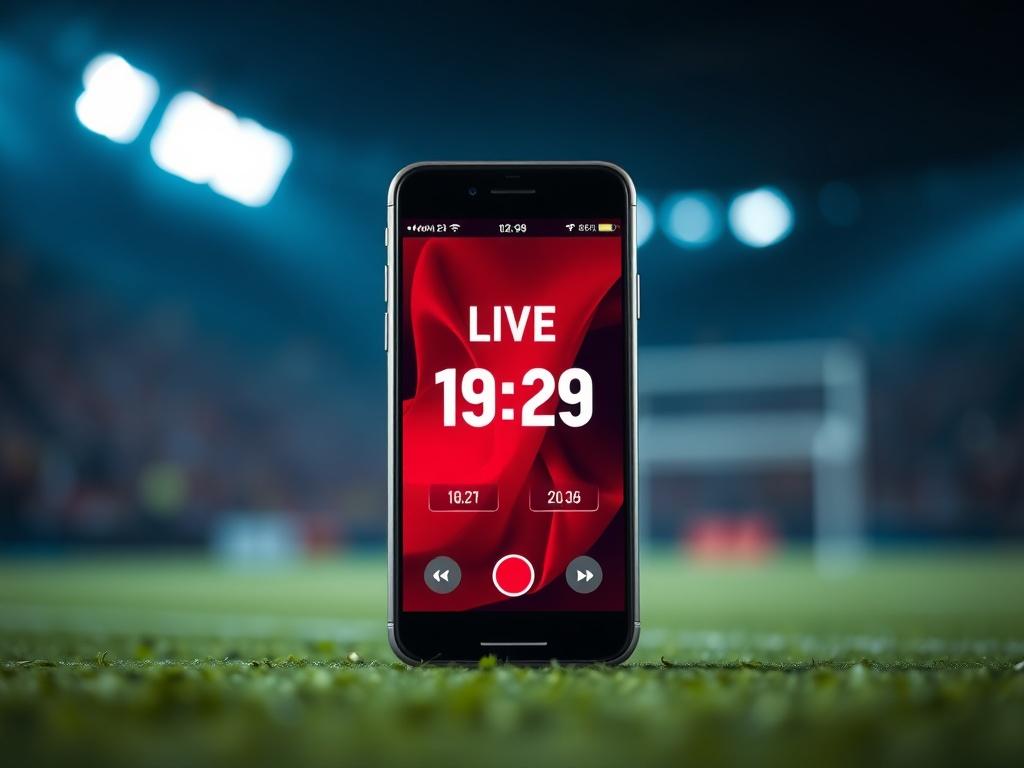 A realistic high resolution close up shot of a smartphone