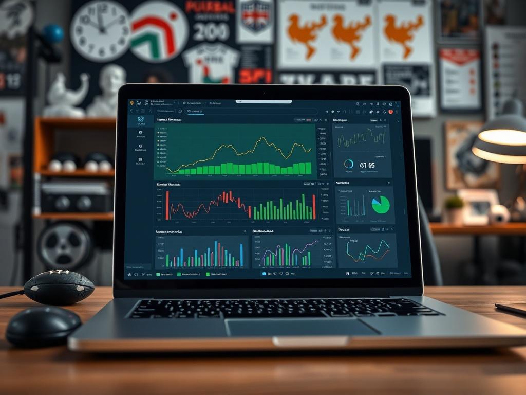 A close up shot of a laptop displaying in depth