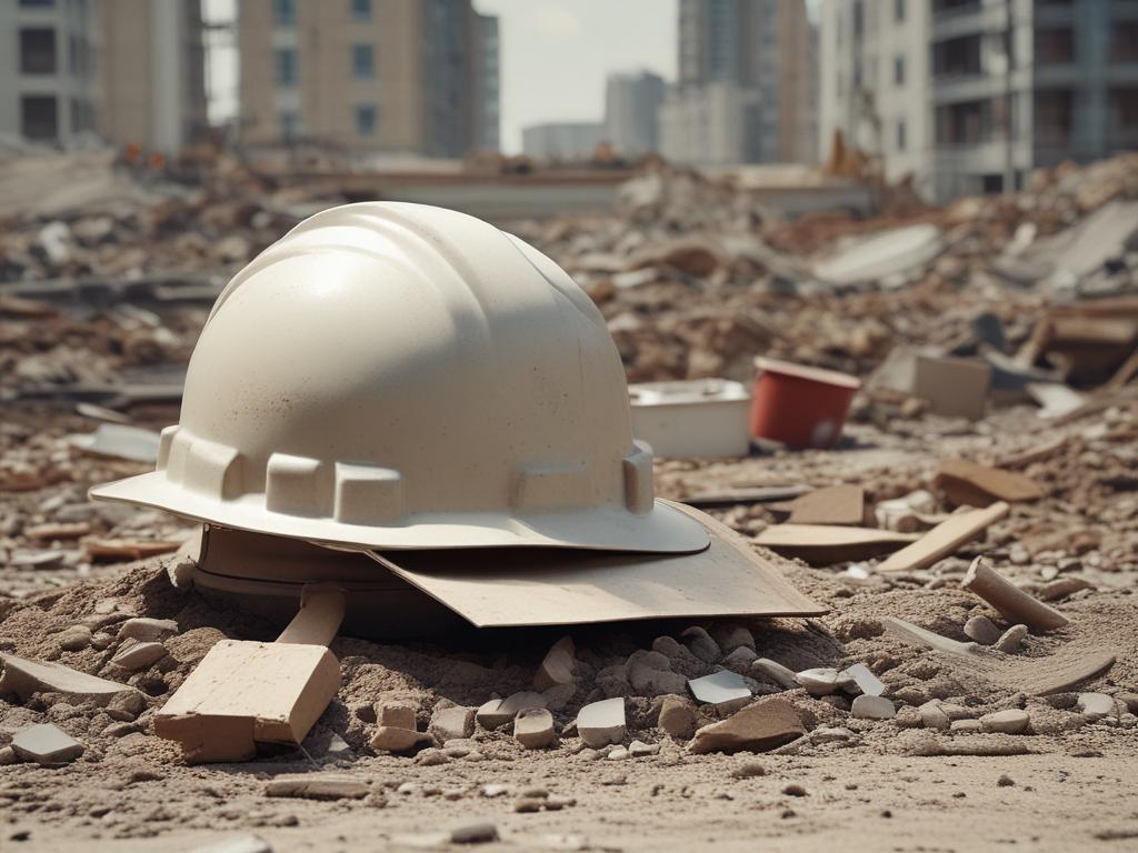 construction site clean up, debris removal, safety standards