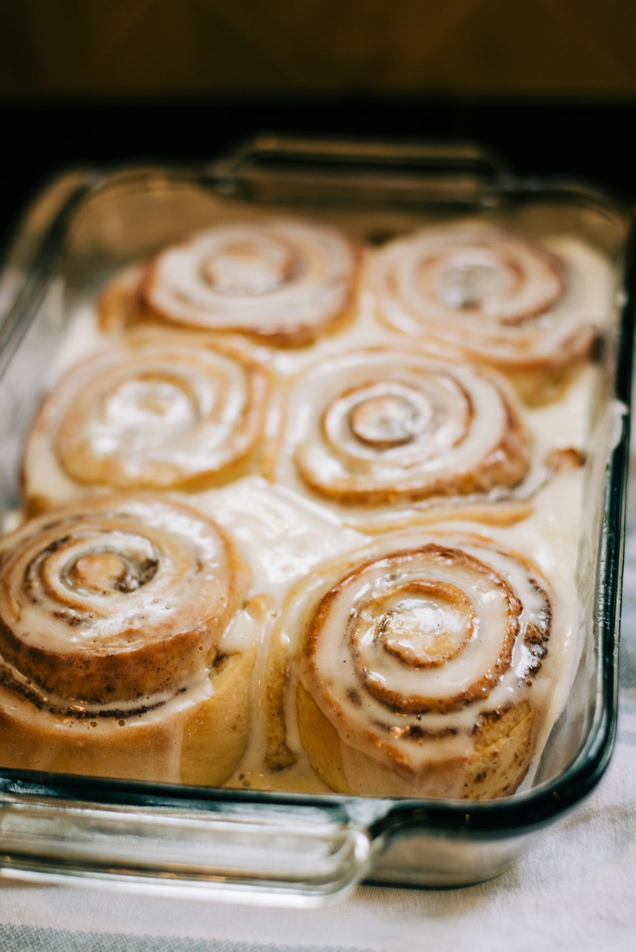 Fluffy cinnamon rolls
