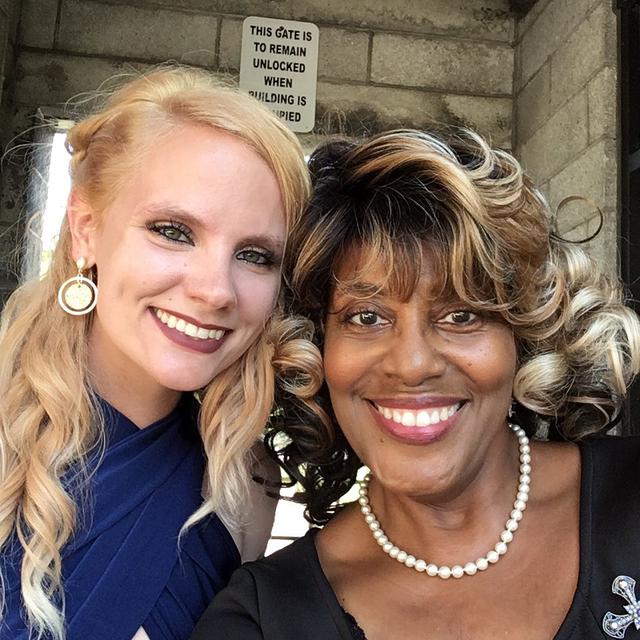 Look who I found! Samantha and I were both on