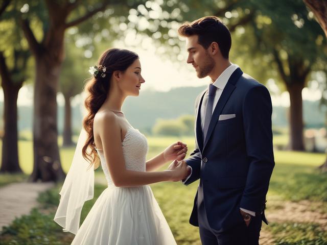 **AI Image Generation Prompt:**

Create a high-resolution, hyper-realistic image that embodies the essence of a honeymoon. For this composition, focus on a serene beach setting during sunset, with soft golden hues illuminating the sky. The primary subject of the image should be a couple, deeply in love, enjoying an intimate moment as they walk hand-in-hand along the shoreline. They should wear casual yet elegant beach attire, radiating happiness and relaxation.

The background should include gentle waves la