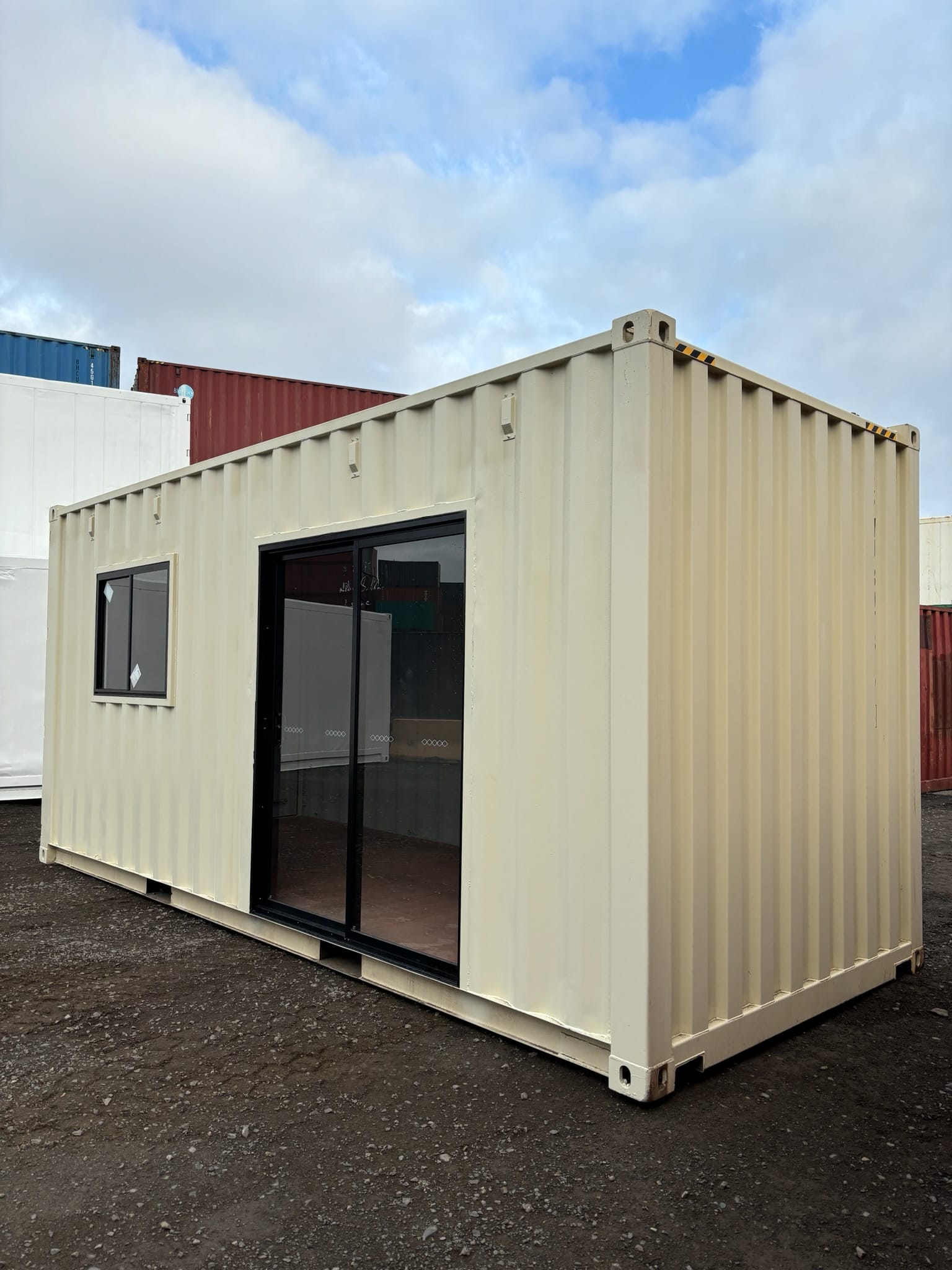Custom modified container