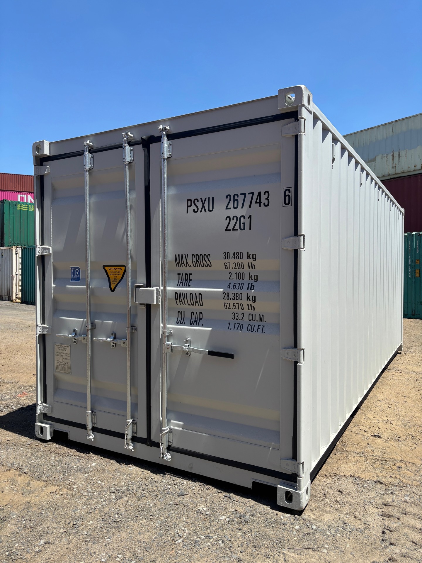 Easy Door container exterior view