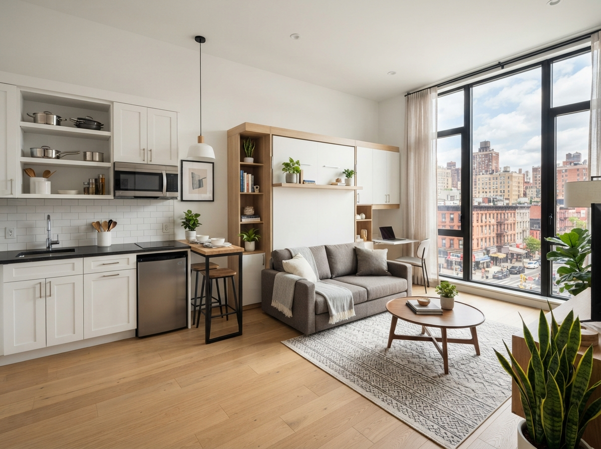Stylish Studio Apartment in Arts District