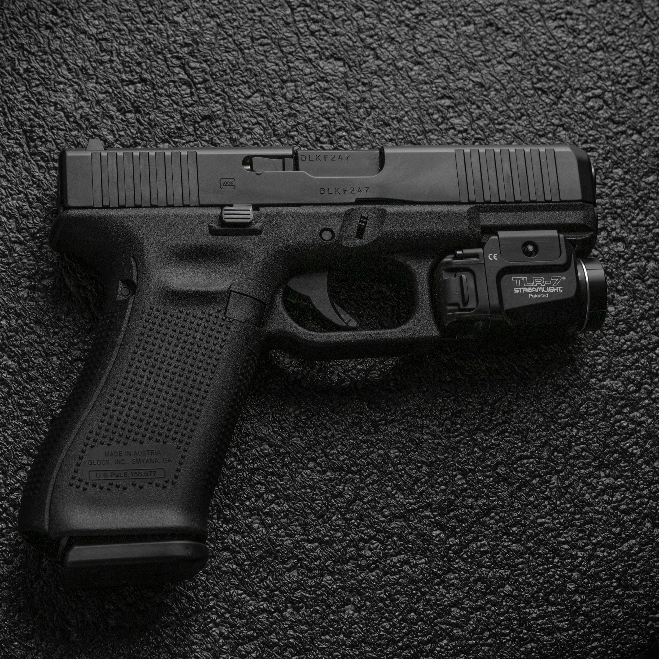 Glock 45 pistol. 