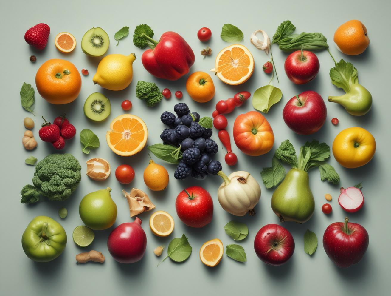 fresh fruits vegetables