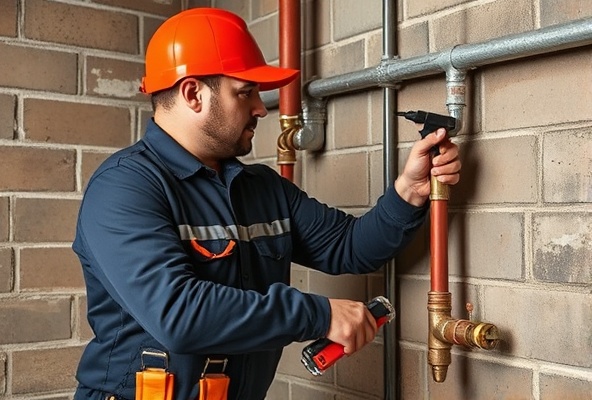 Professionelle Rohrbruch-Reparatur