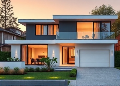 Modern luxury single-family home