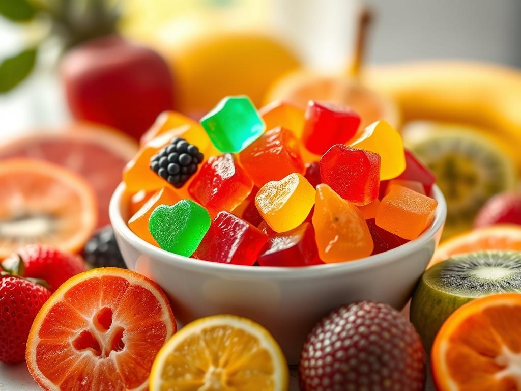 A vibrant high resolution of a bowl filled with colorful