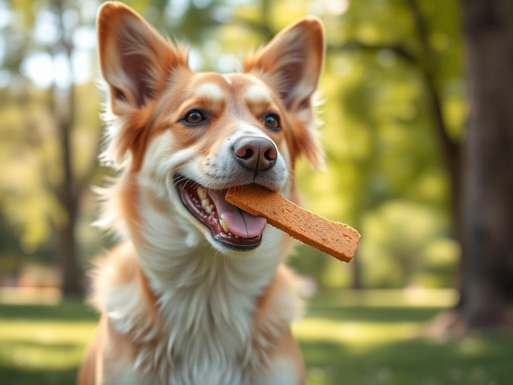 A heartwarming high resolution of a happy dog enjoying a