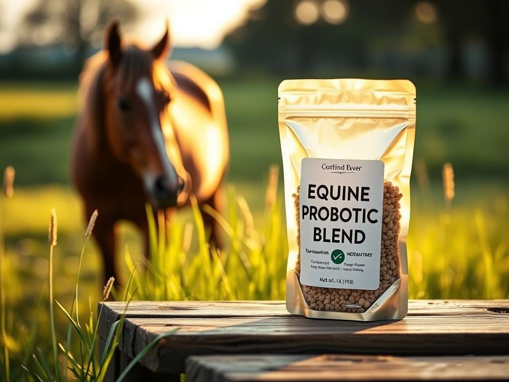 A high resolution image of a clear package of Equine
