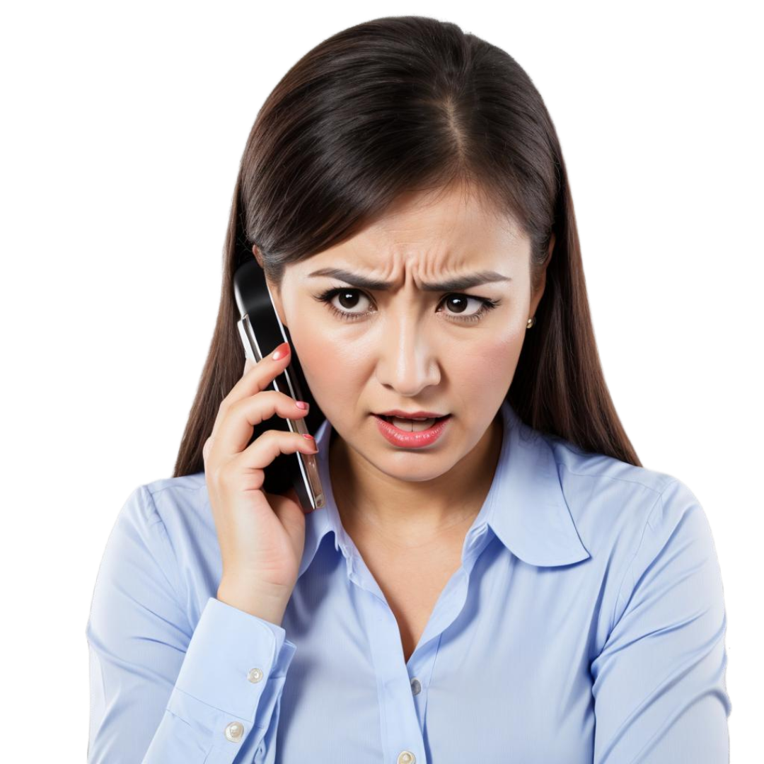 flustered business woman on phone.png