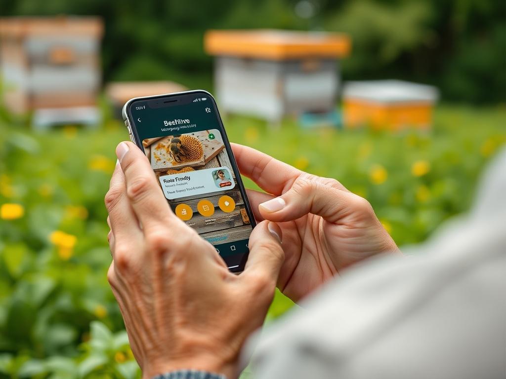 A close up shot of a person using a mobile