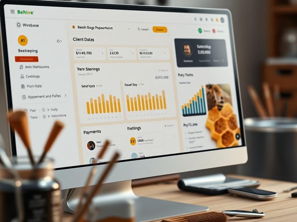 A close up shot of a desktop computer screen displaying