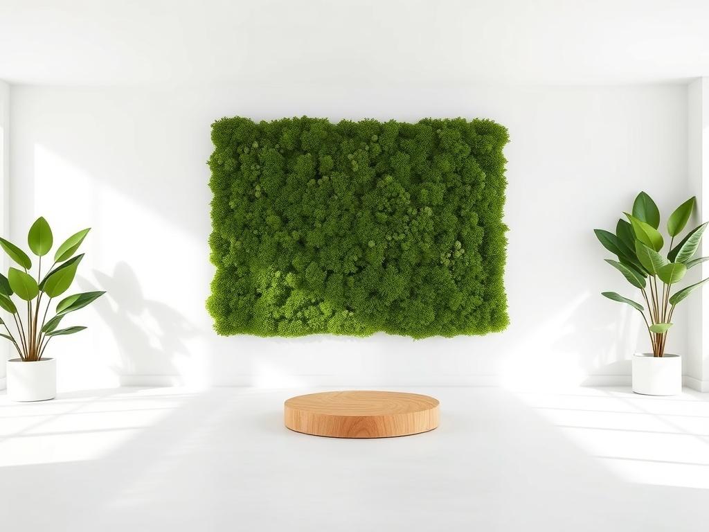 A realistic high resolution image of a serene indoor space