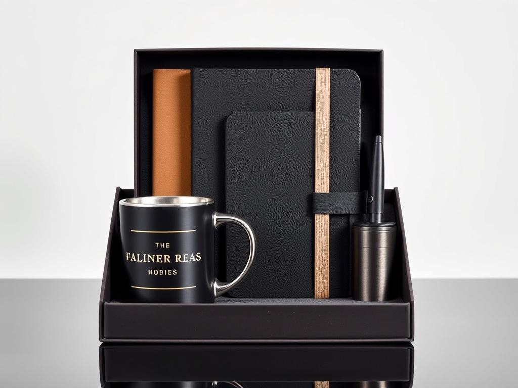 A realistic high resolution image showcasing a beautifully arranged corporate